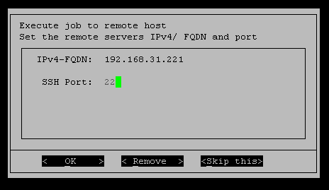 Set XSIBackup --host argument