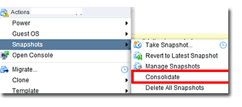 Consolidate snapshots