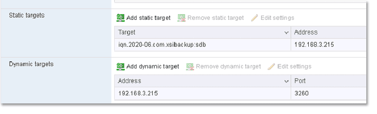 Check new iSCSI resource in ©ESXi