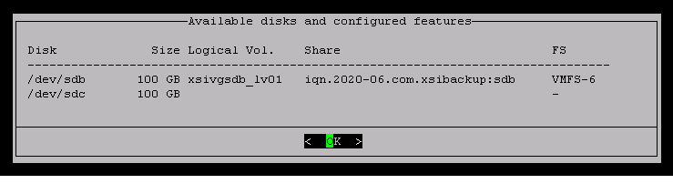 New blank disk added