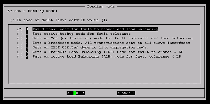 Bonding modes