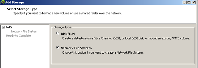 Add Network File System