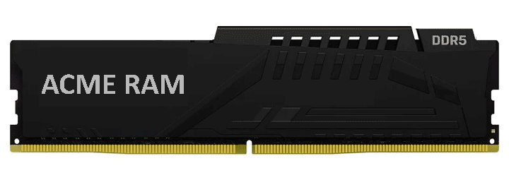 ACME DDR5 memory module