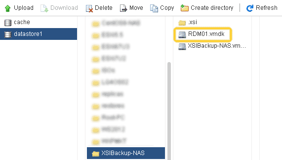 Add RDM disk to the VM
